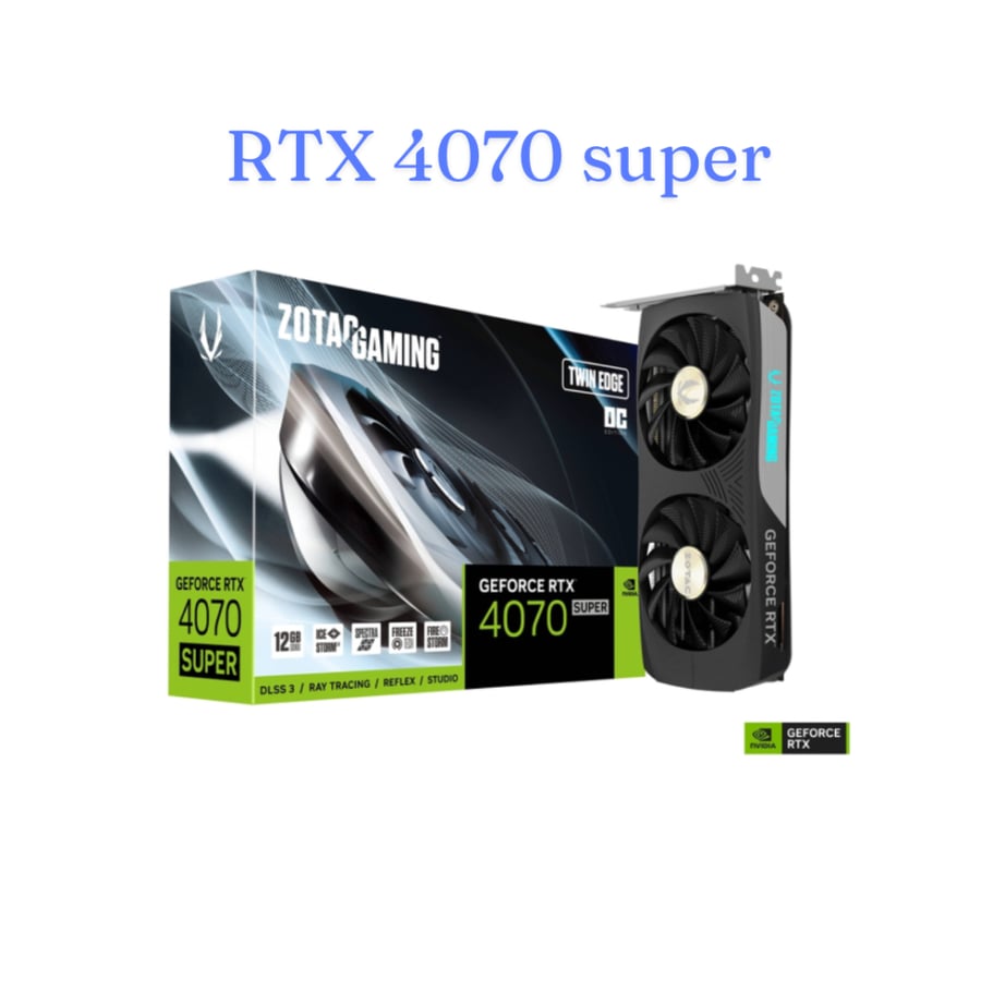كرت شاشة زوتاك 4070 سوبر/ ZOTAC GeForce RTX™ 4070 SUPER 12GB