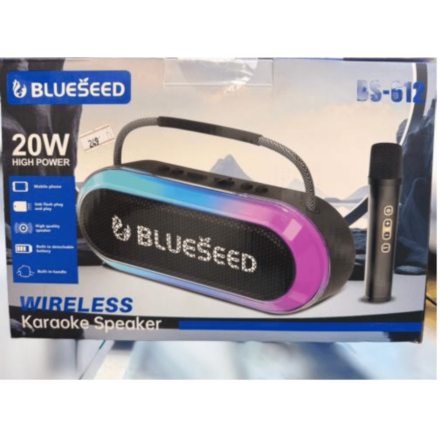 سماعات بلوتوث مع مايك لا سلكي Blueseed BS-612