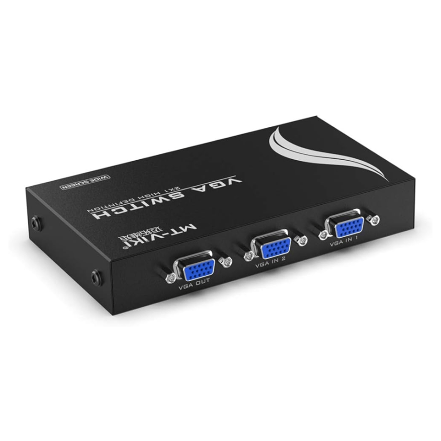 موزع سبليتر VGA لتشغيل الكمبيوتر على شاشتين