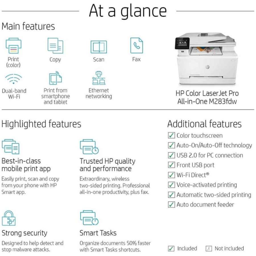 طابعة ليزر ملون اتش بي HP M281fdw