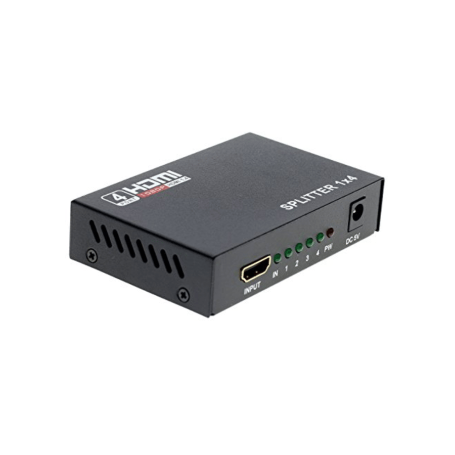 موزع سبليتر HDMI Splitter لتشغيل 4 شاشات
