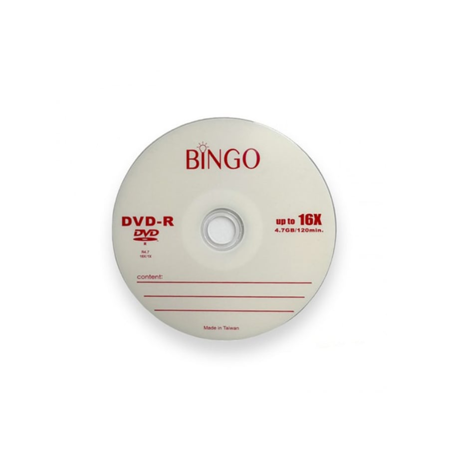 اقراص ديفيدي 50 BINGO DVD-R