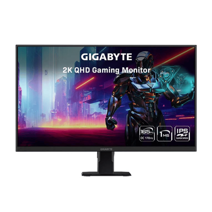 جيجابايت GS27Q شاشة  العاب 27 بوصة 2K العرض IPS سرعة الاستجابة 1 ملي ثانية التحديث 165 تصل إلى 170هيرتز - اسود