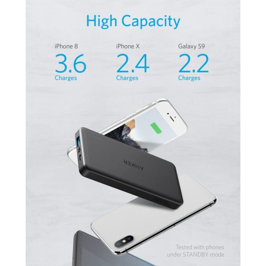 بور بنك شاحن متنقل من انكر 10000mAh