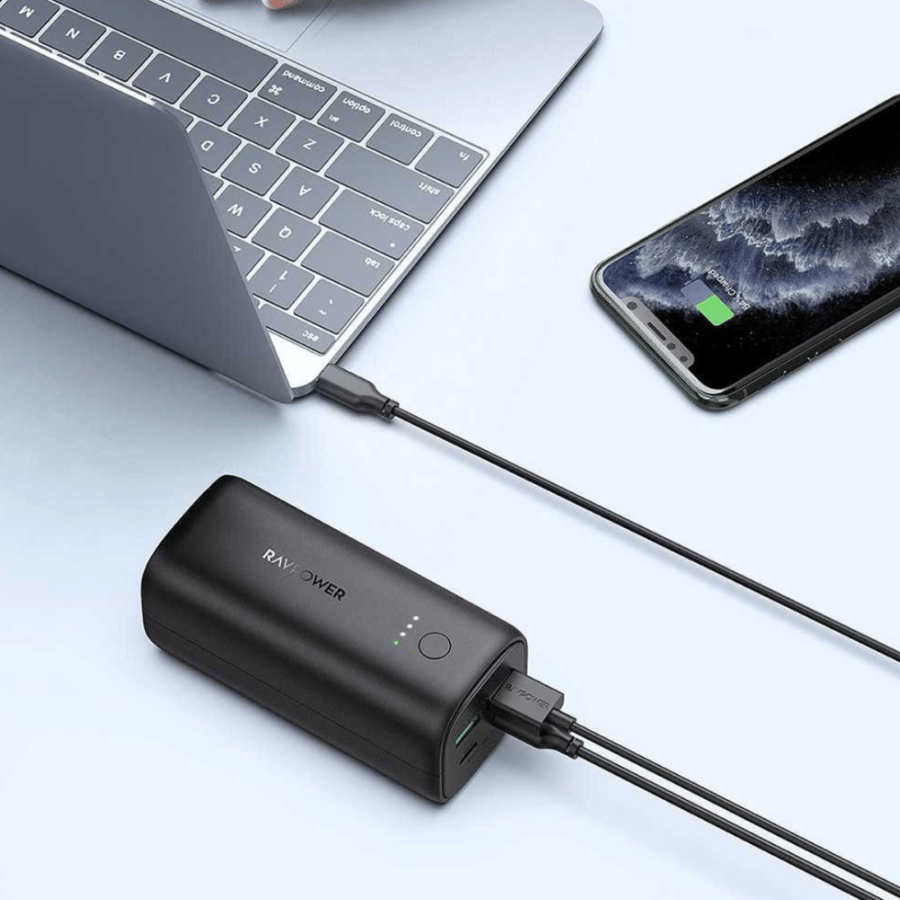 بور بنك شاحن متنقل من راف بور  20000mAh