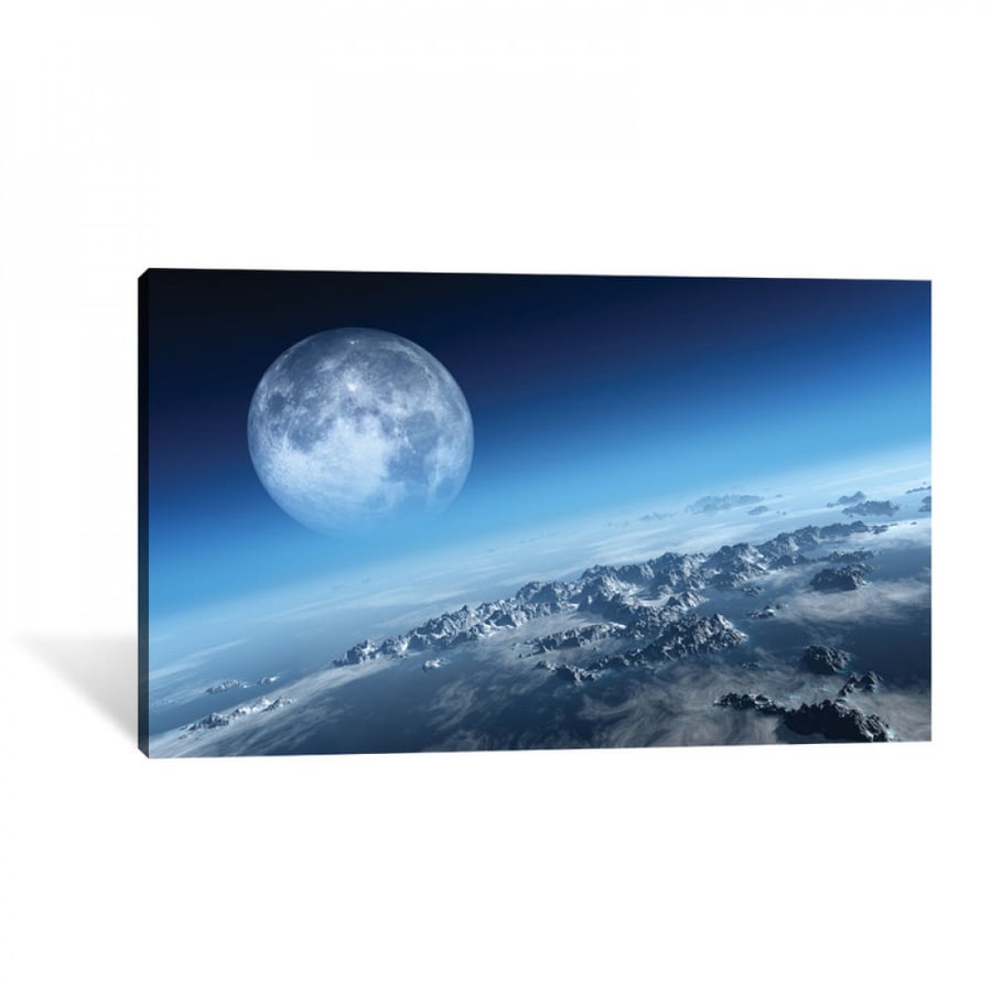 A wall art painting for home decoration printed on canvas fabric with a hidden frame size 100 × 60 cm
