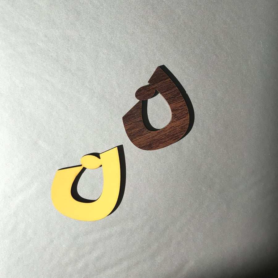 Multifunctional wooden letter