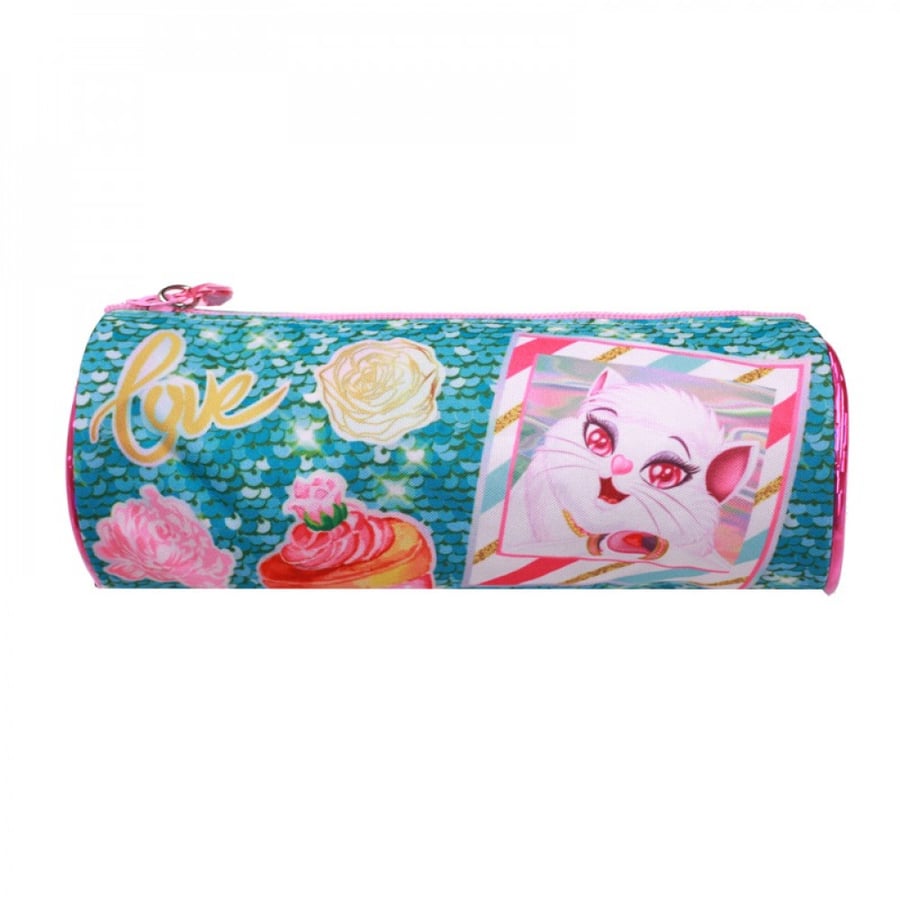 مقلمية سماوي - لولوكاتي Lulu Caty Pencil Case