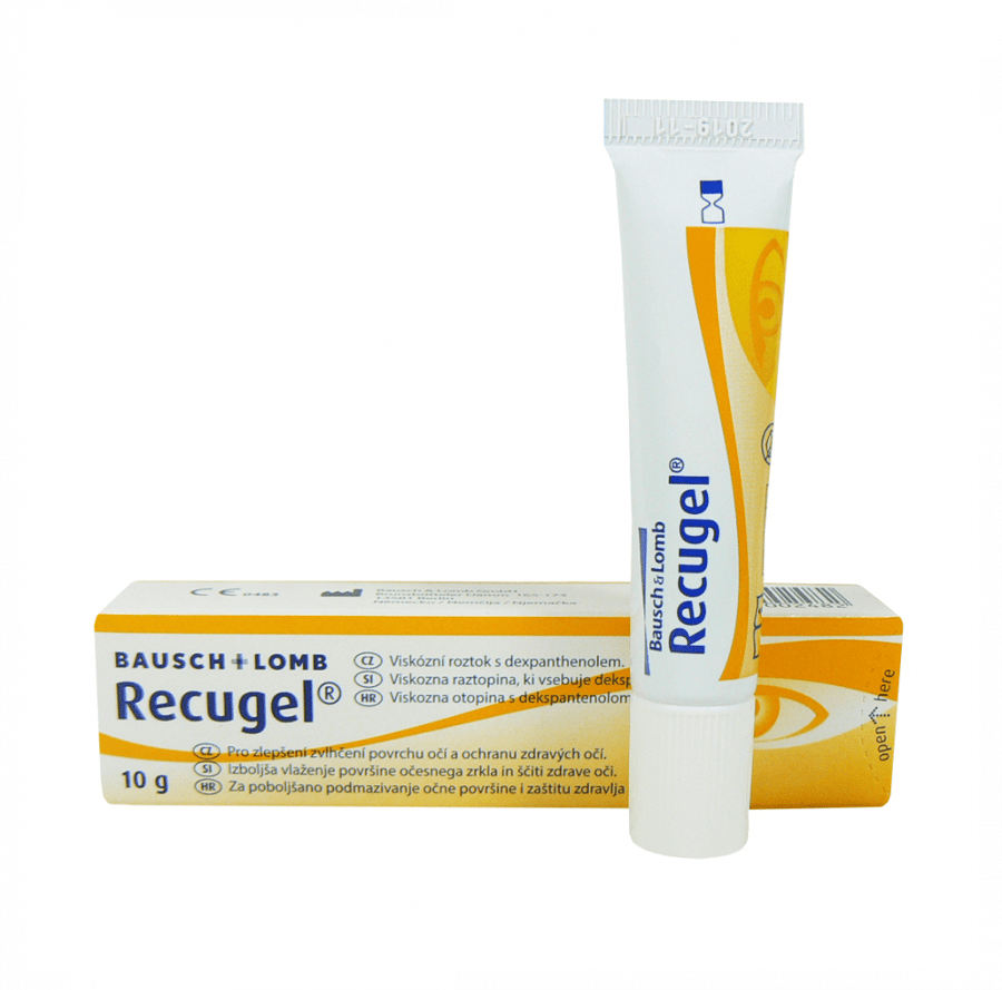 جل ركيوجل 10 جرام لترطيب العين RECUGEL BAUSCH + LOMB