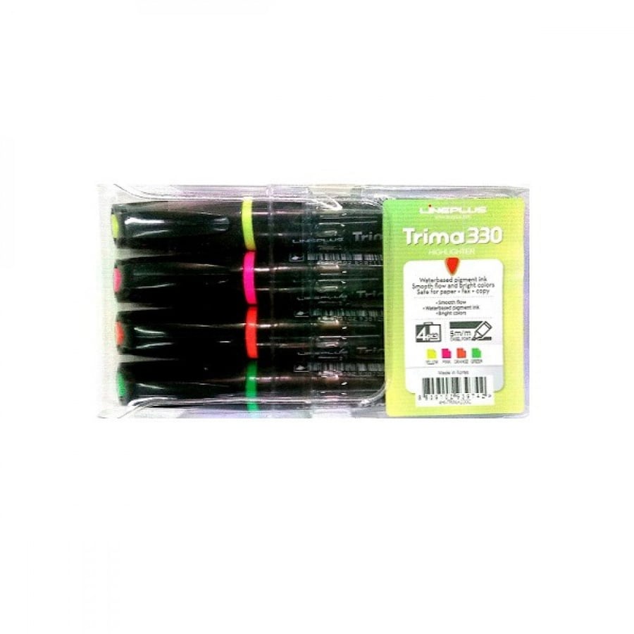 Marker Pens, Box of 4 Colours