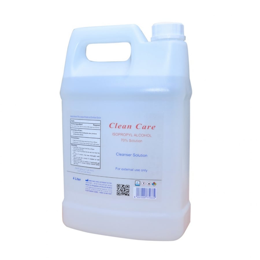 Clean Care 4 Litre | معقم كحول لليد 4 جالون
