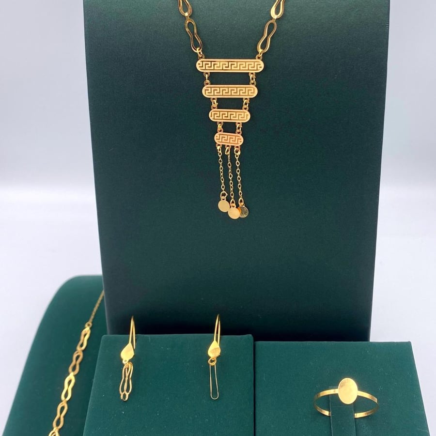 طقم ناعم رمش العروس عيار ٢١