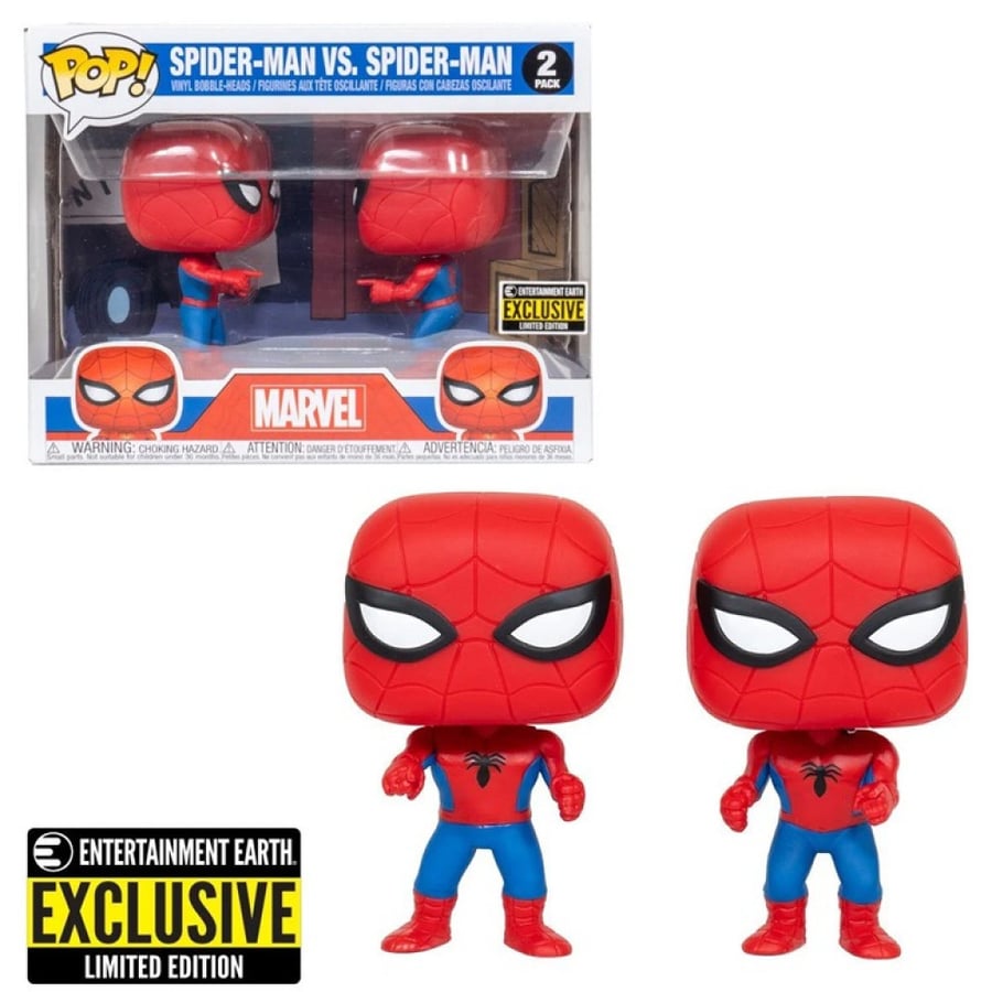 Funko Pop Spider-Man Imposter 2-Pack – EE Exclusive