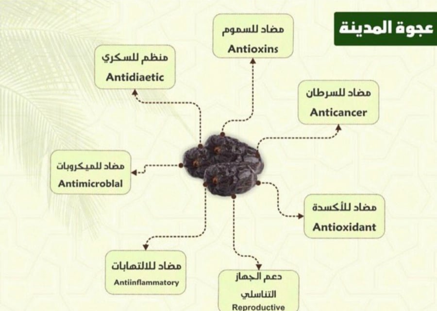 3 كيلو عجوة العالية فاخرة درجة اولى