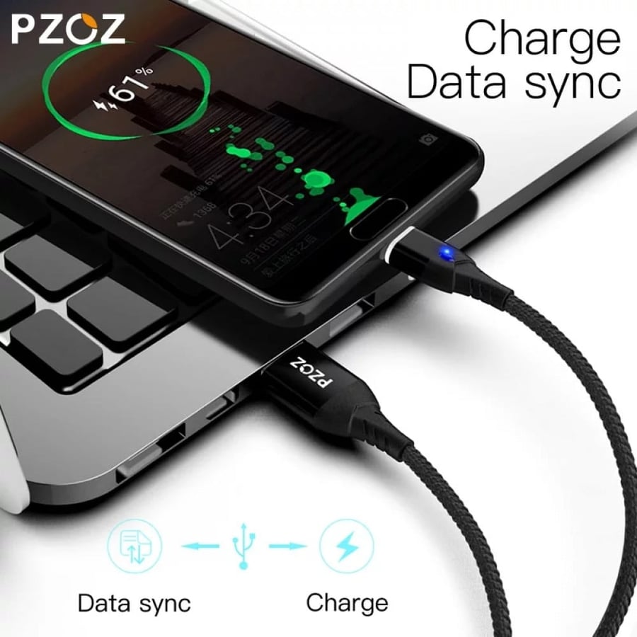 PZOZ | SuperCharge Magnetic Lightning Cable | 5A 1M