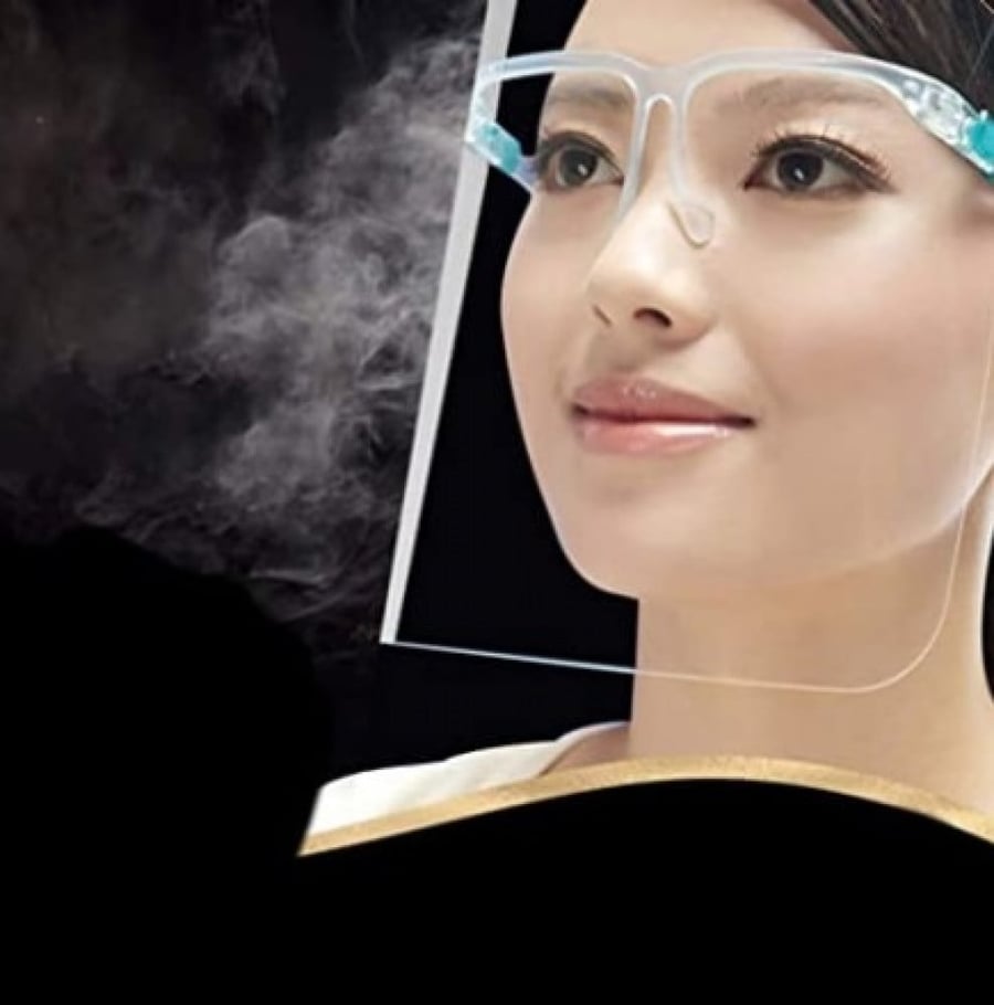face shield , درع واقى للوجه