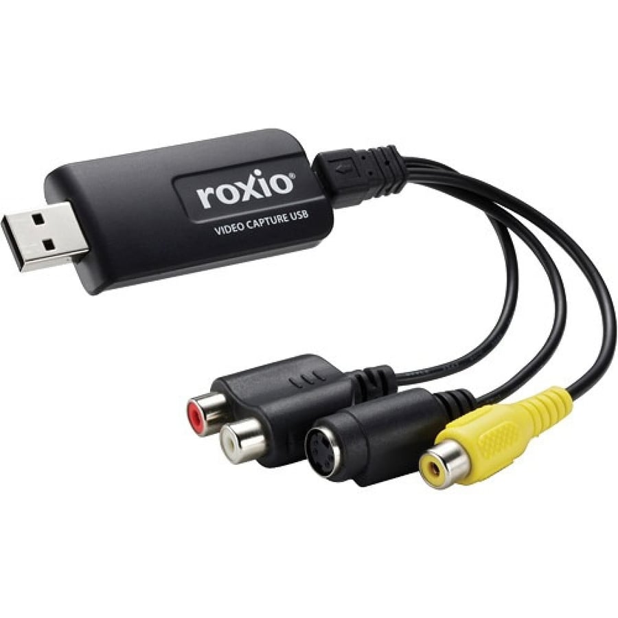 محول أشرطة الفيديو القديمة لأجهزة الماك. Roxio Easy VHS to DVD for Mac