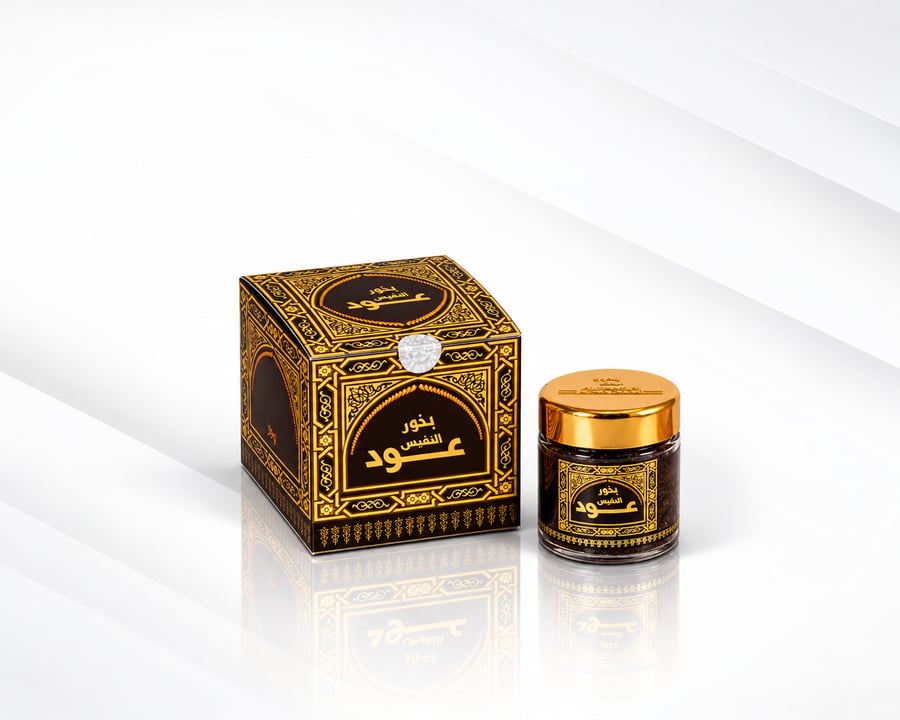 بخور عود النفيس من العود الفضي للعود
