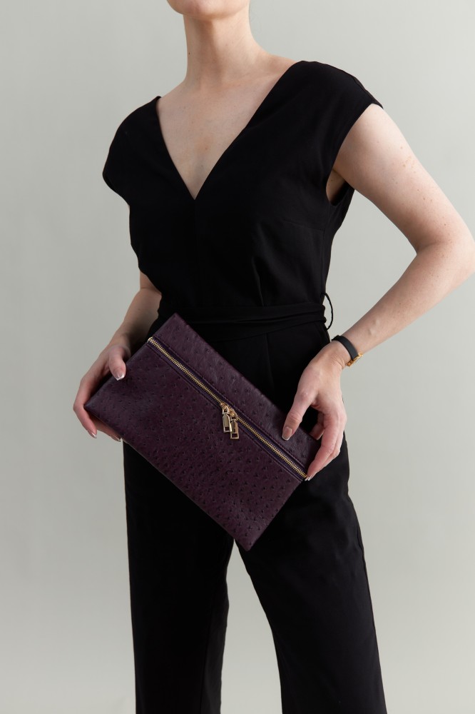 Ostrich clutch