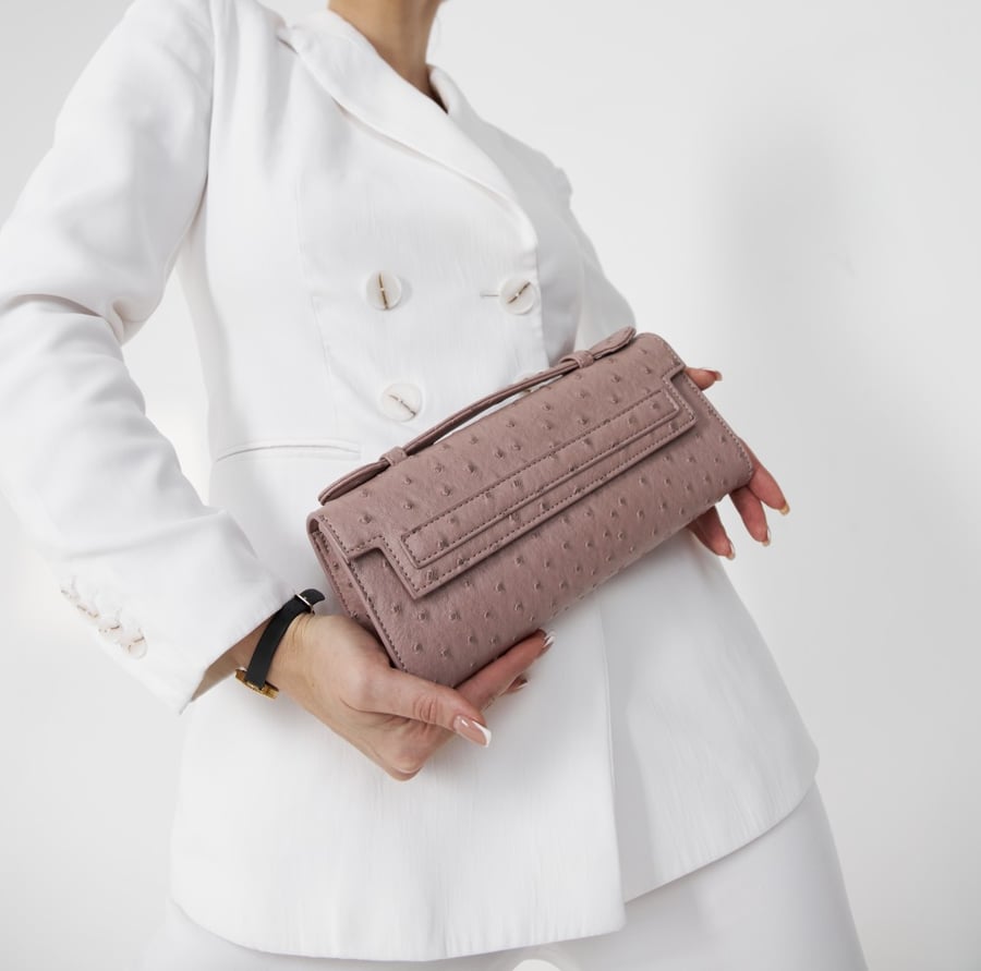 Ostrich Clutch