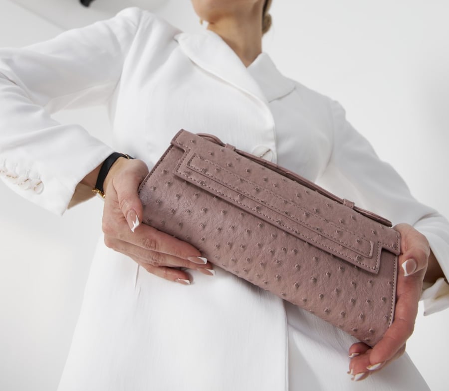 Ostrich Clutch