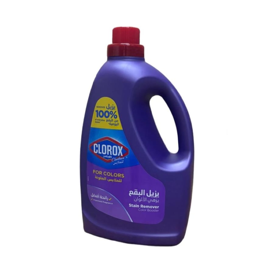 Clorox stain remover for colored clothes 3 liters