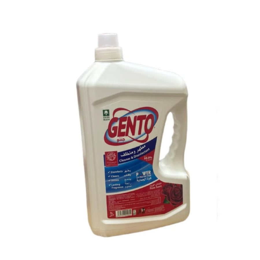 Gentle disinfectant, Rose Refresh, 3 liters