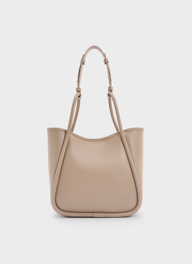Mini Lyla Tubular Tote Bag - Taupe