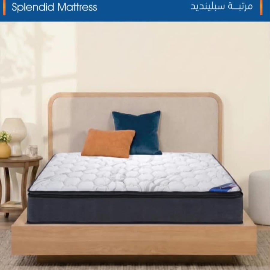 مرتبة سبلينديد بحشوة بوليستر خيار عملي لمن يبحث عن مرتبة تجمع بين الراحة والتصميم المناسب للاستخدام اليومي