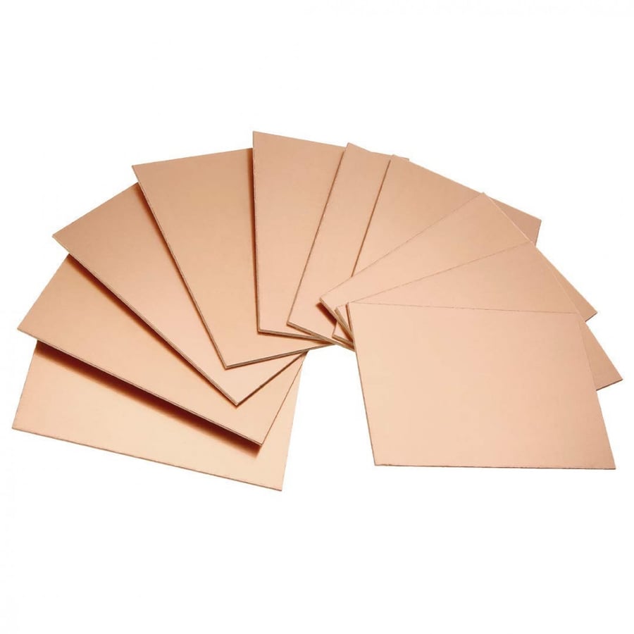 Single Side 10 15cm thickness 1 5mm FR4 Glass fiber Blank Copper