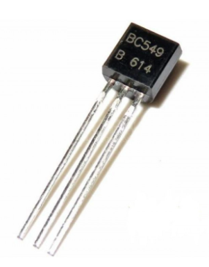 BC549 General Purpose Low current and Low voltage NPN transistor
