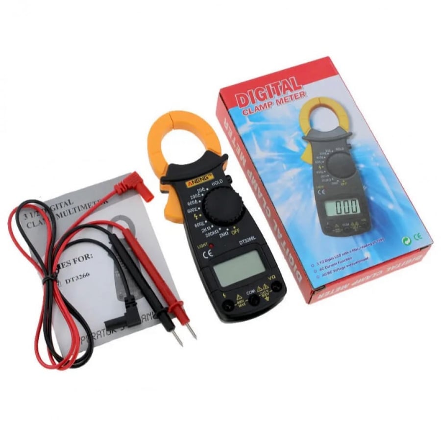 DT3266L AC/DC Handheld Digital Clamp Meter