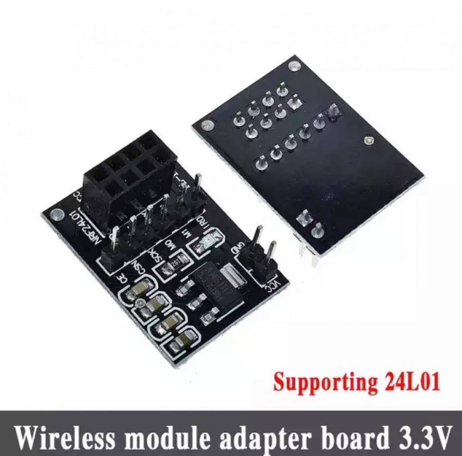 Adapter for NRF24L01 2 4G expansion board wireless data transmission module