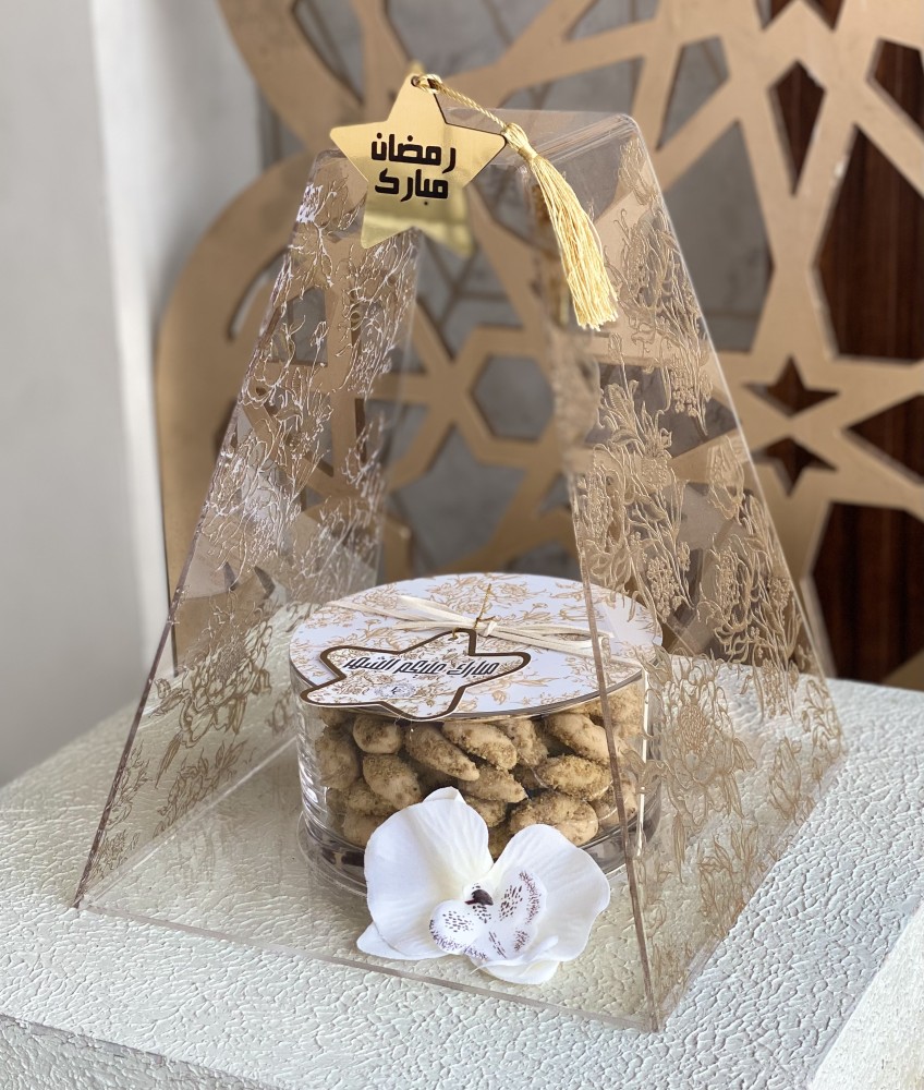 ستاند رمضان الأنيق بتعبئة حلا الغريبه