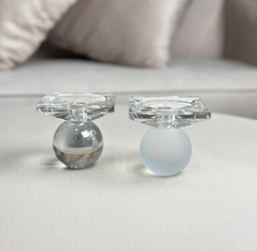 Crystal candlestick