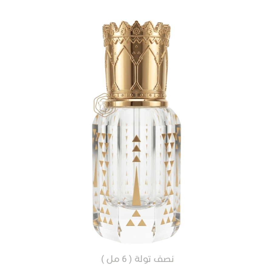زجاجة الطراز السلماني الفاخرة ( ربع تولة / نصف تولة / تولة )