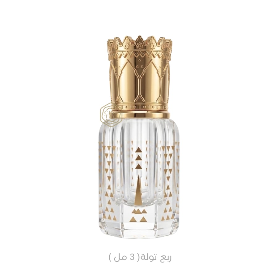 زجاجة الطراز السلماني الفاخرة ( ربع تولة / نصف تولة / تولة )