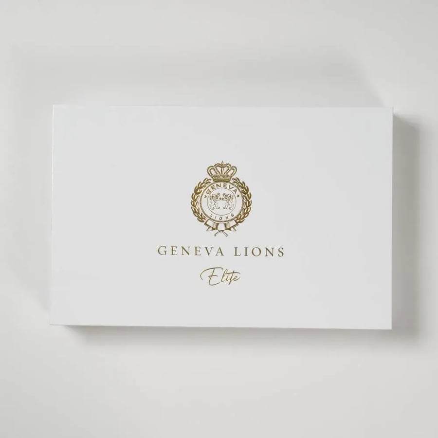 شماغ جينيفا ليونز احمر اليت 2026 Geneva Lions