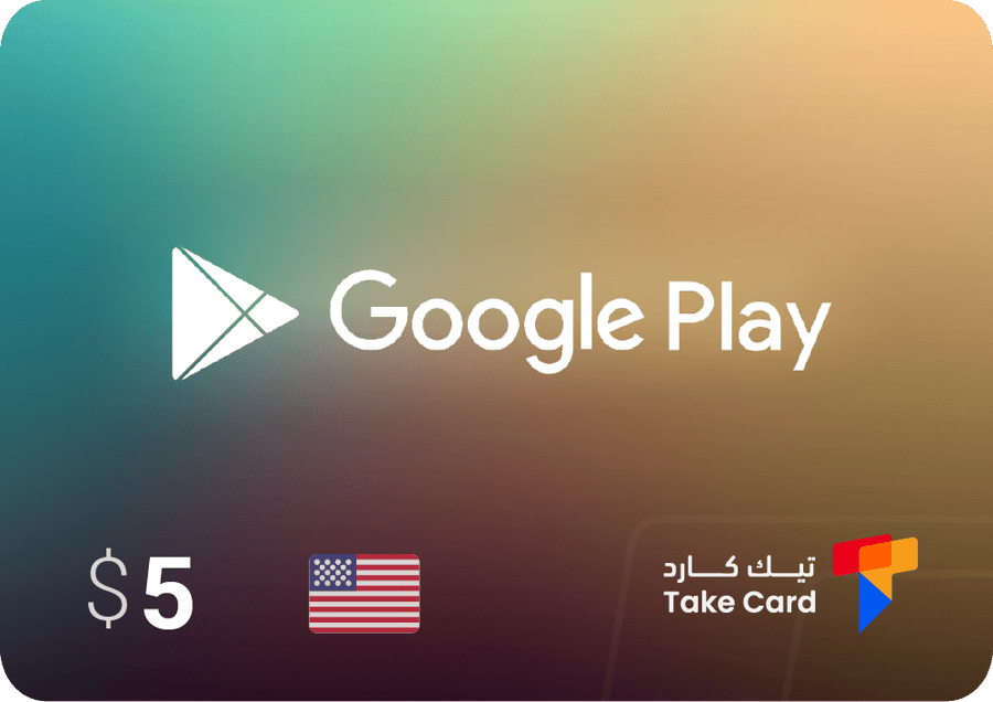 جوجل بلاي  5$ المتجر الامريكي | Google Play $5 US Store