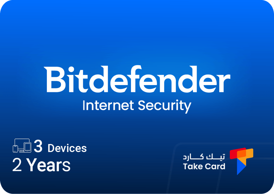 بيتديفيدير انترنت سيكيوريتي 3 أجهزة لمدة سنتين