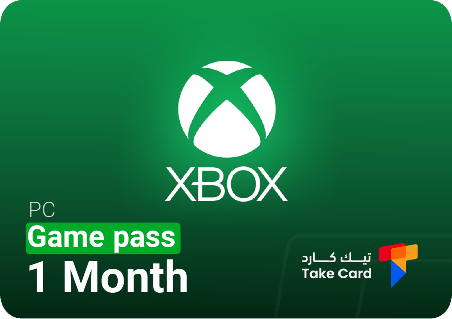 حساب قيم باس شهر بي سي | Game Pass pc 1 Month