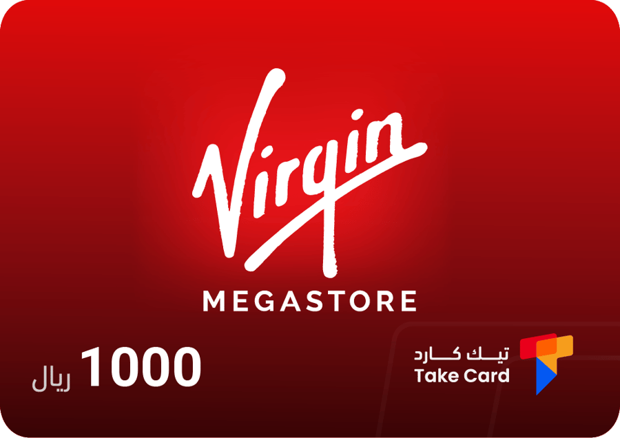 Virgin Megastore 1000 SAR Card