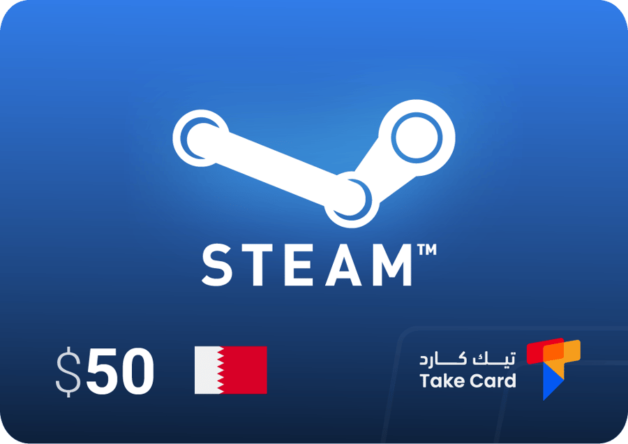 بطاقة ستيم بحريني 50$