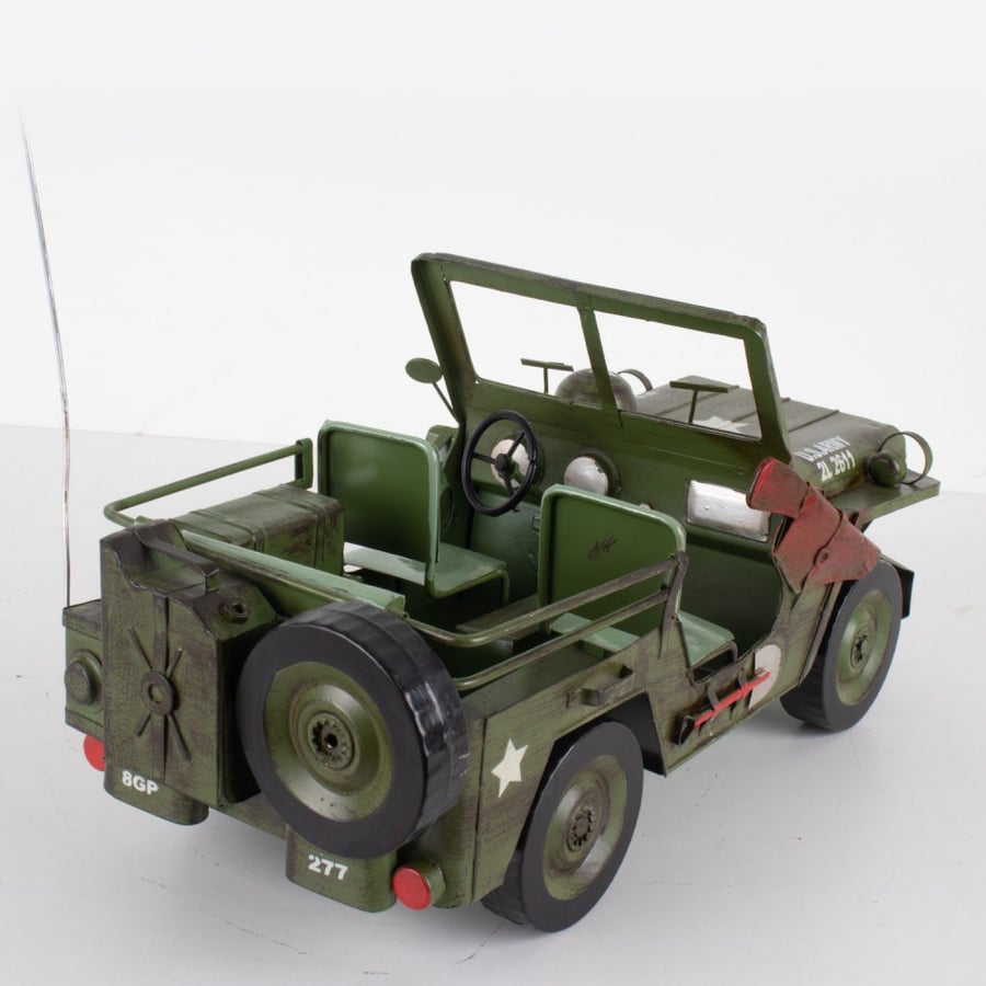 A steel masterpiece in a military shape