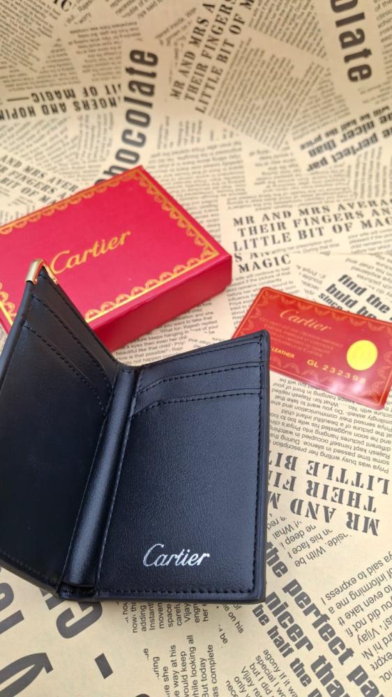 Men's Cartier bag with brand accessories