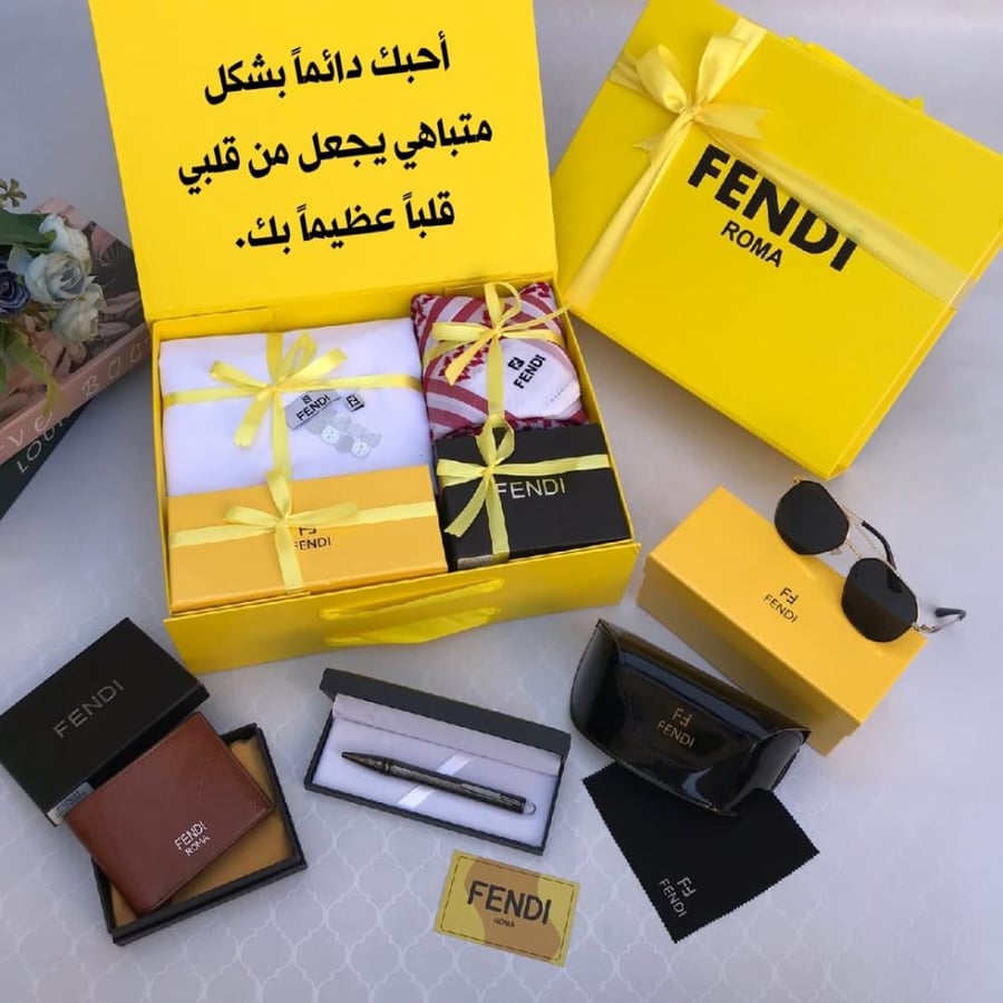 Men's box from Fendi luxury