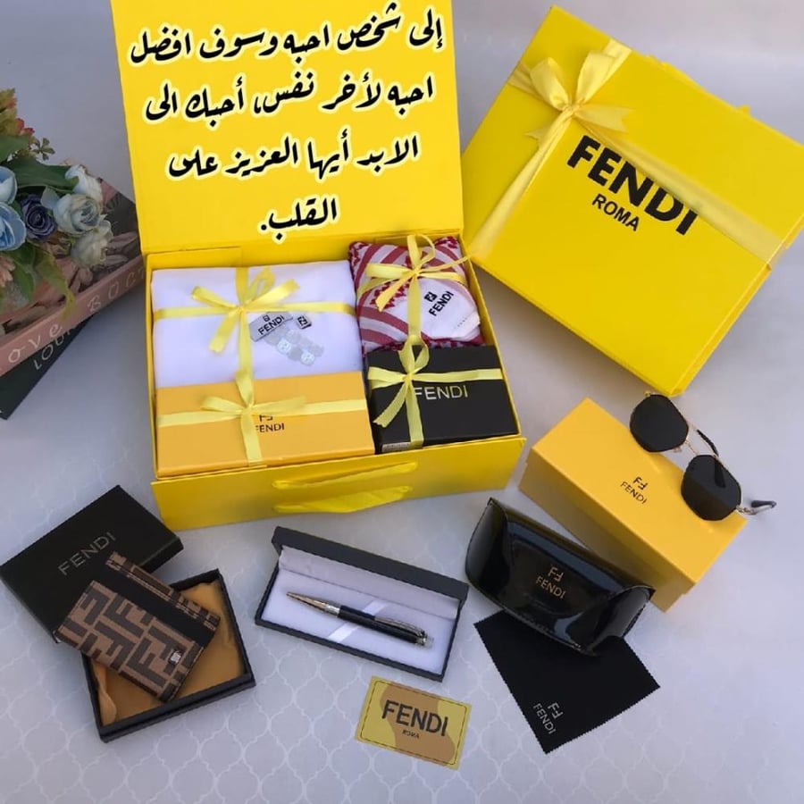 Men's box from Fendi luxury