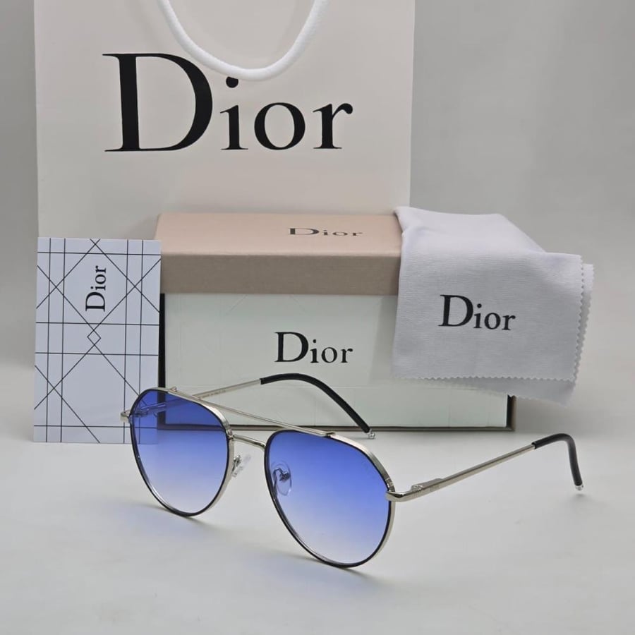 Dior glasses with its accessories