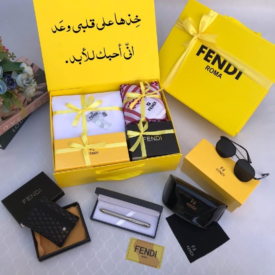 Men's box from Fendi luxury