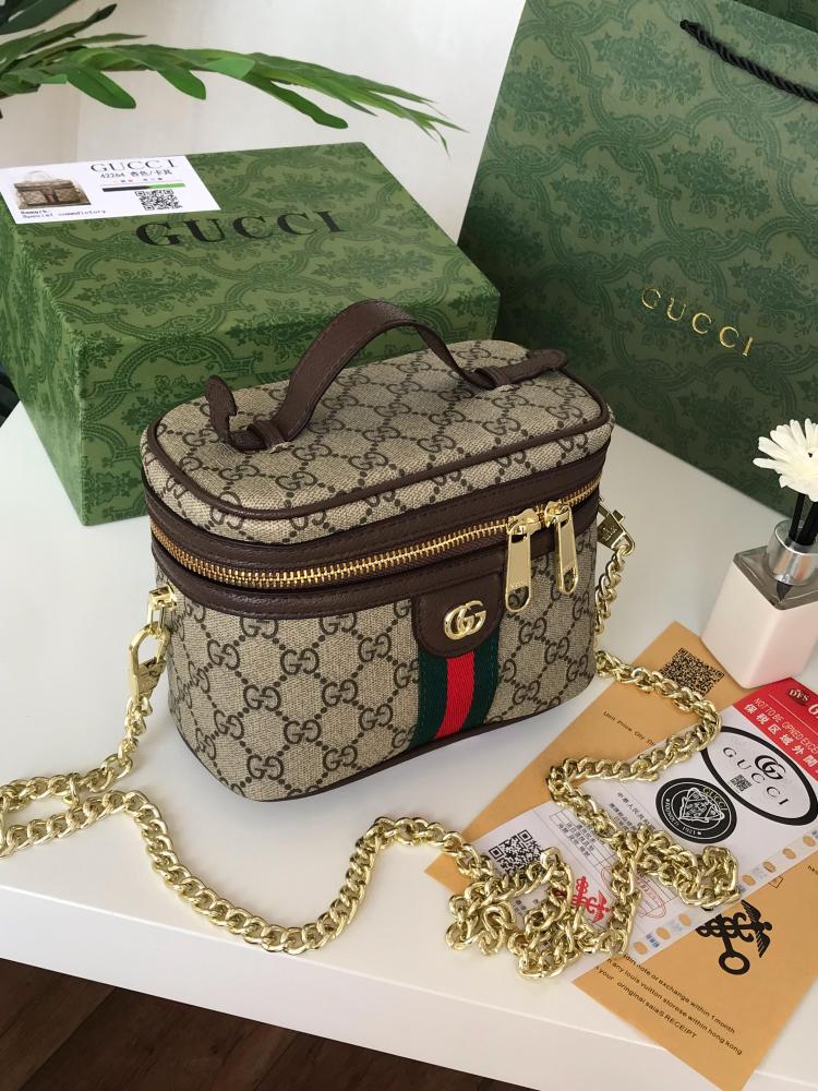 Gucci makeup bag, high quality, with its accessories